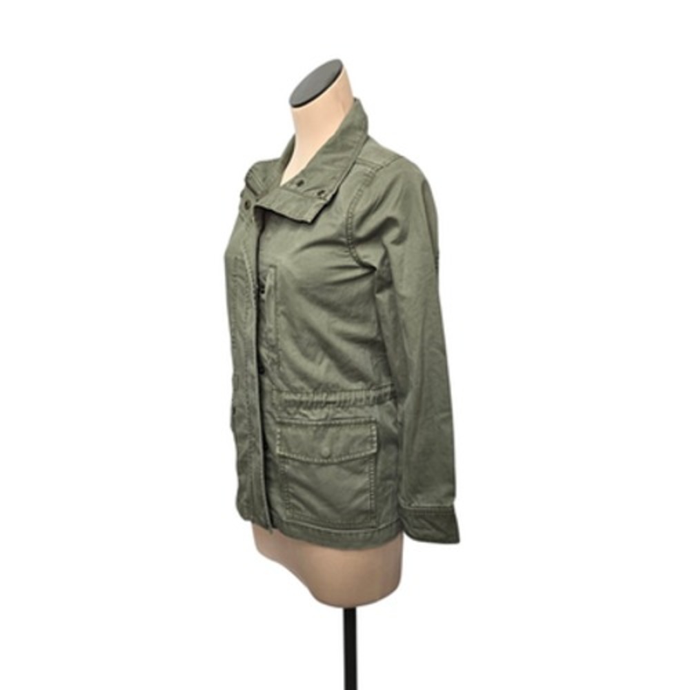 Madewell Jacket Womens XXS Olive Green Utility Field Military Anorak Zip Pockets - Picture 7 of 10